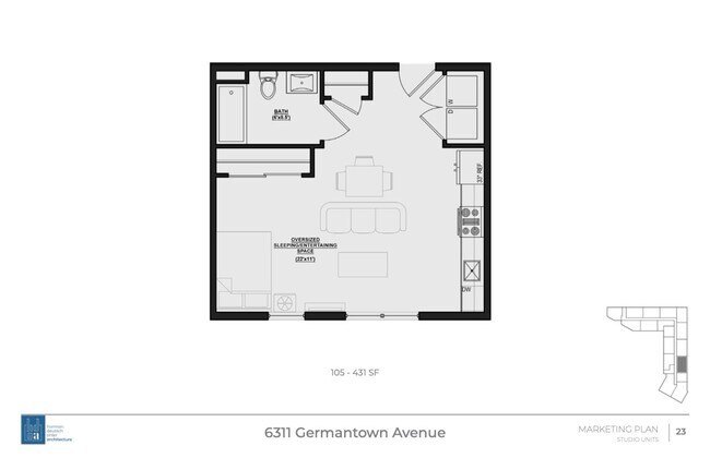 Floorplan - Bickams Lane Flats