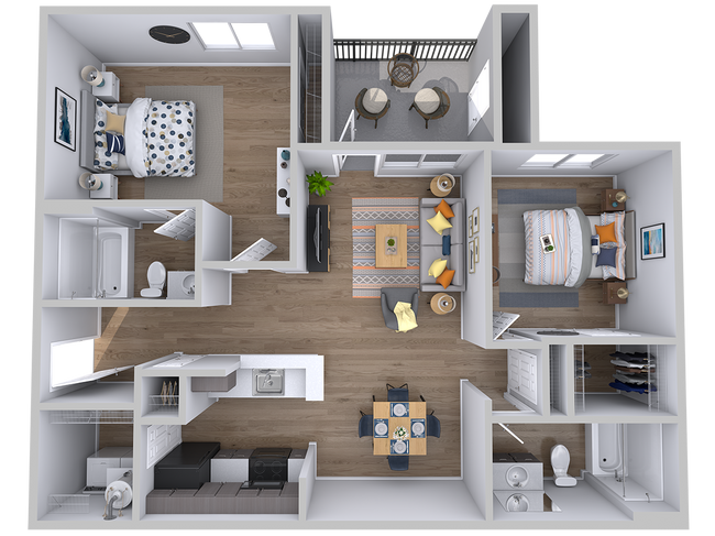 Floorplan - Radius at The Domain