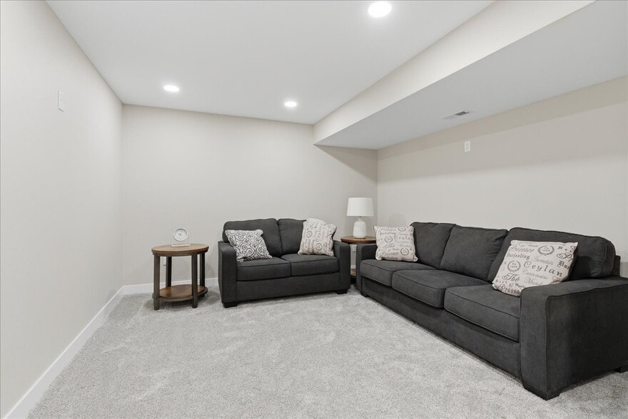 Basement Living Space - 812 Clay St