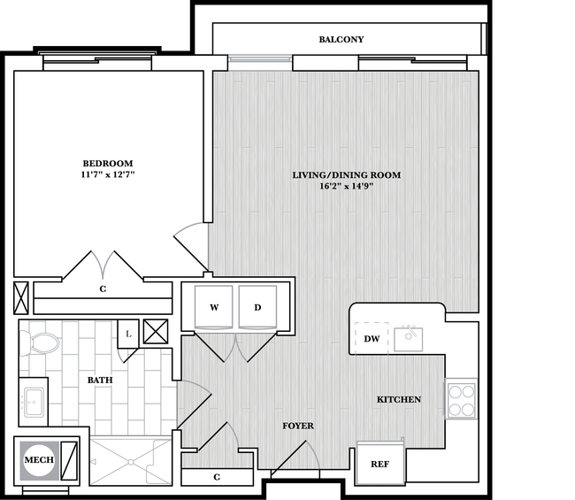 Floorplan - Cathedral Commons
