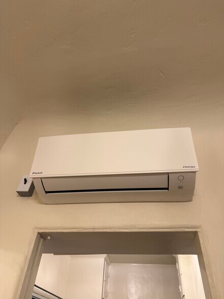 Mini-split in dining/living area - 795 N 2nd St