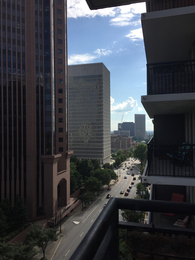 View from the Balcony 1 - 620 Peachtree St NE