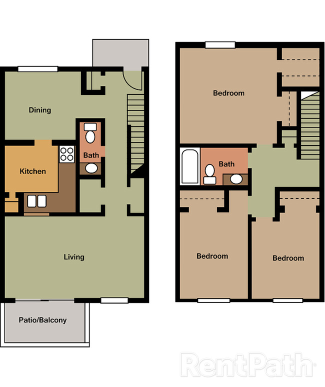 Floorplan - Lake Camelot Apartments