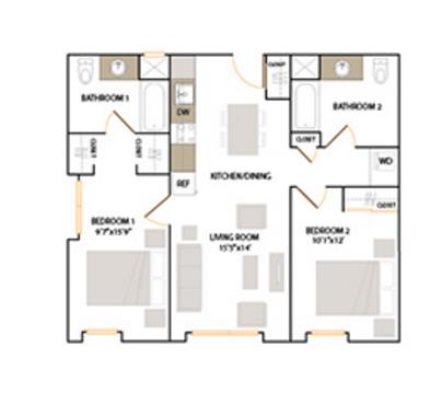 Floorplan - The Union Flats