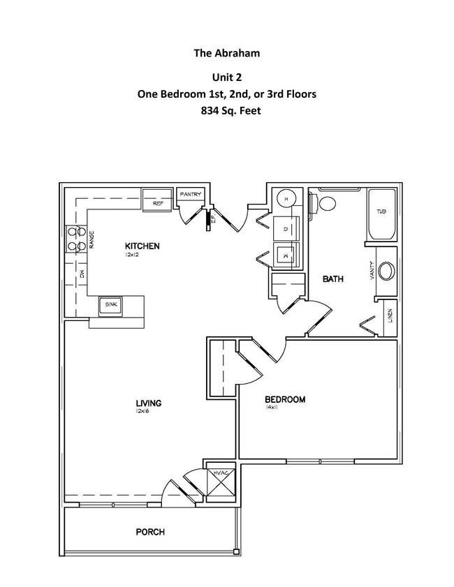 Floorplan - Scotia Manor Luxury Apartments