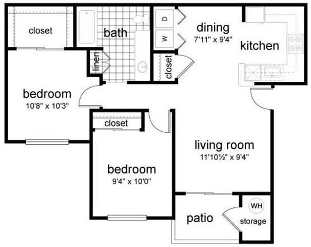 Floorplan - Cypress Point Retirement Community