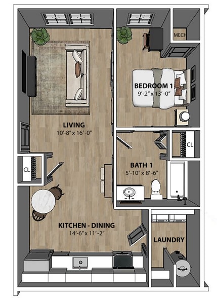 Interior Photo - Fairway Flats Apartments