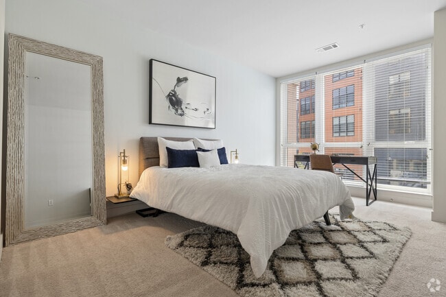 2BR, 2BA - 1,121SF - Primary Bedroom - The Waypointe