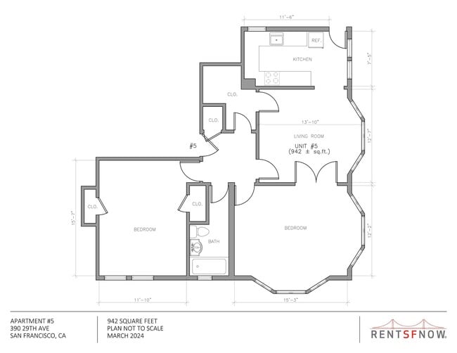 Floorplan - 390 29th Avenue