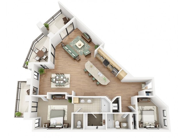 Shiraz Floor Plan - Ten Wine Lofts