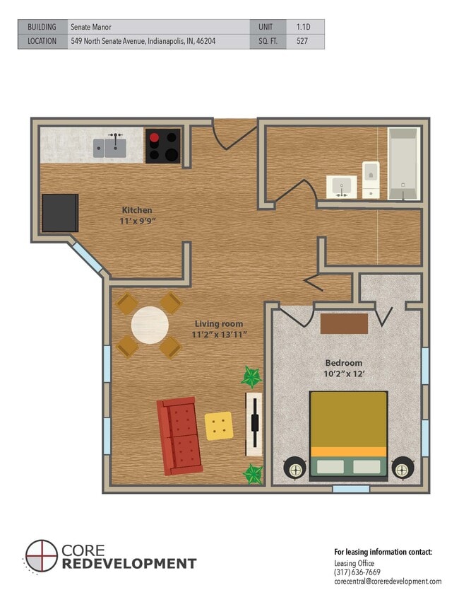 Floorplan - Senate Manor
