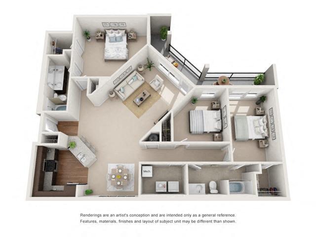 Floorplan - Indigo 19