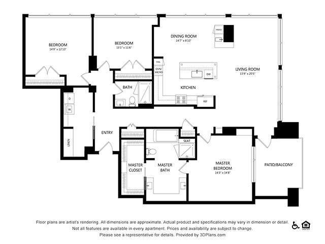 Floorplan - The Pullman