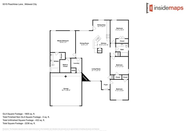 Building Photo - 4 Bedroom 2 Bathroom Home - Midwest City