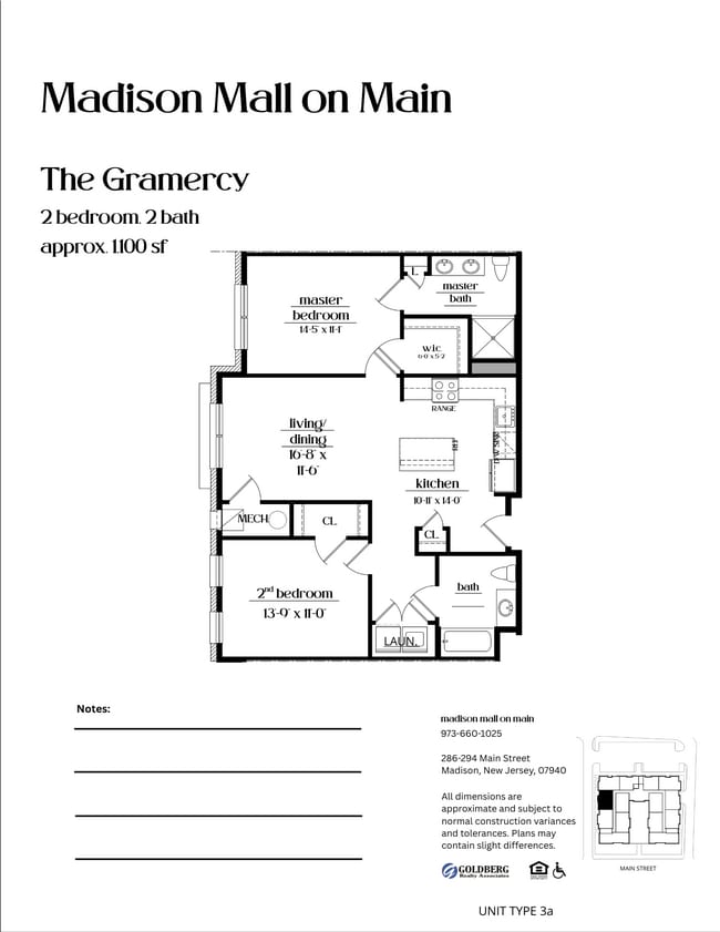 Floorplan - Madison Mall on Main Luxury Apartments