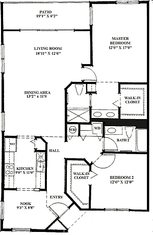 2BR/2BA - Hawthorne Condominium