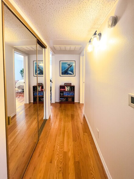 Hallway with Storage Closet - 845 Brooks Ave