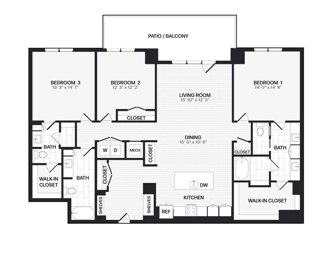 Floorplan - Towerview Ballantyne