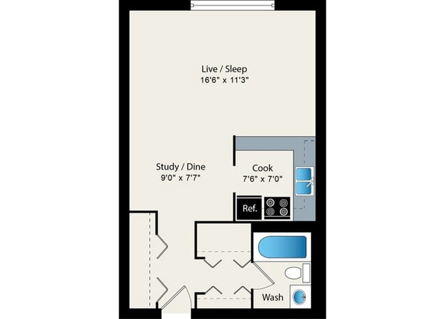 Floorplan - Reside 707