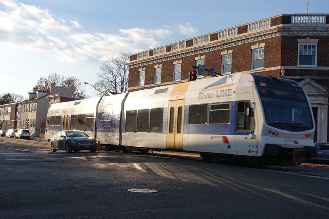 RIVER-LINE train stop - just 5 mins walk - 5 E Broad St