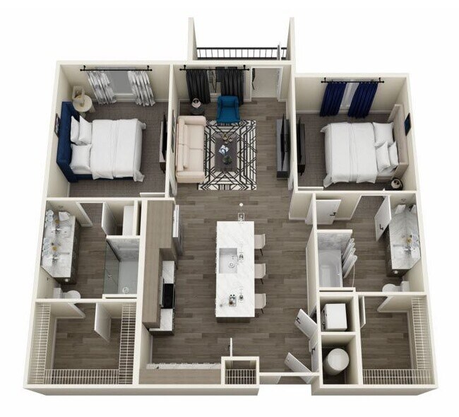 Floorplan - Aspire Kenwood Apartments