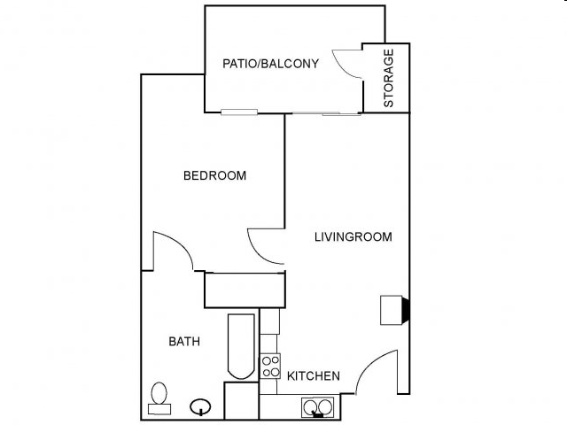 1BR/1BA - Heritage Pointe (55+ Senior Community)