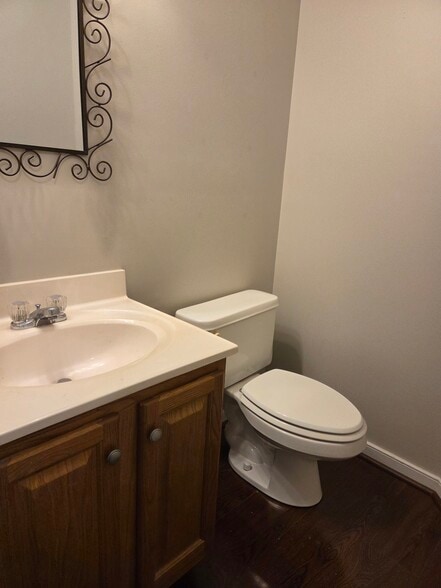 Downstairs half bath - 12604 Paget Ct