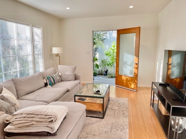 Furnished Living room - 12114 Ohio Ave
