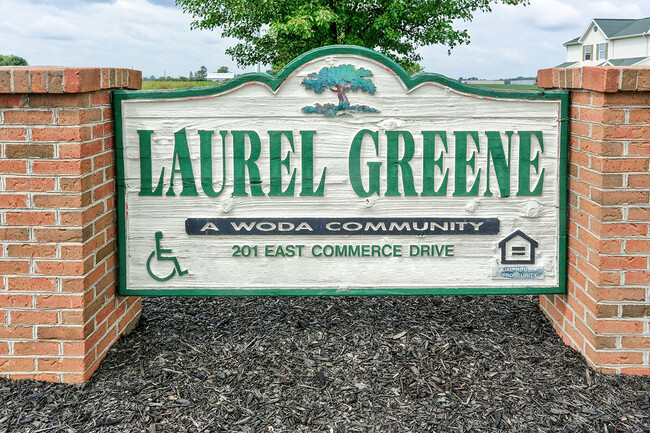 Site sign - Laurel Greene