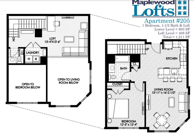 Floorplan - Maplewood Lofts