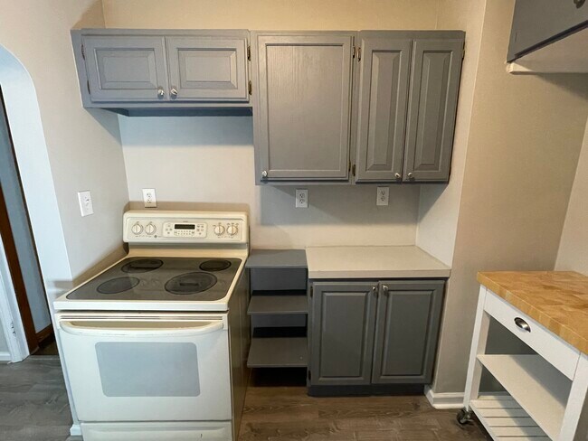 Kitchen range & cabinets - 20657 Kingsville St