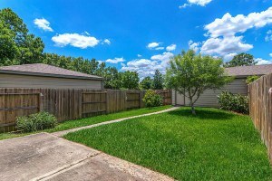 Exterior and Lot Features • Back Yard • Fenced • Front Yard • Patio/Deck - 23609 Youpon Lake Lane