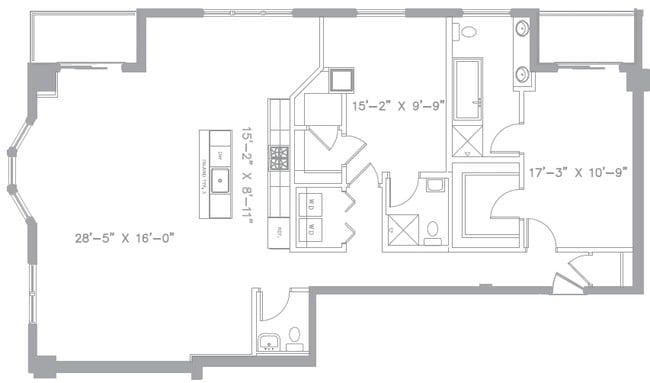 2BR/2.5BA - Watermark Condos