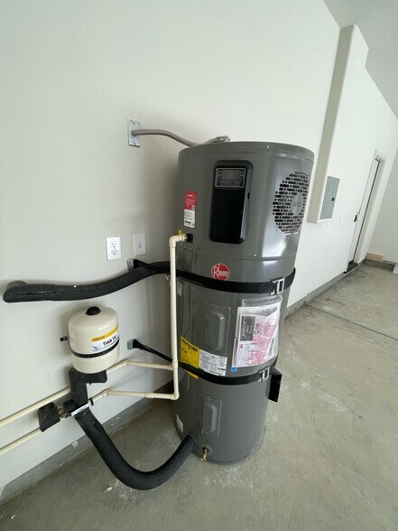 Water heater in Garage - 677 Barrett Lake Rd