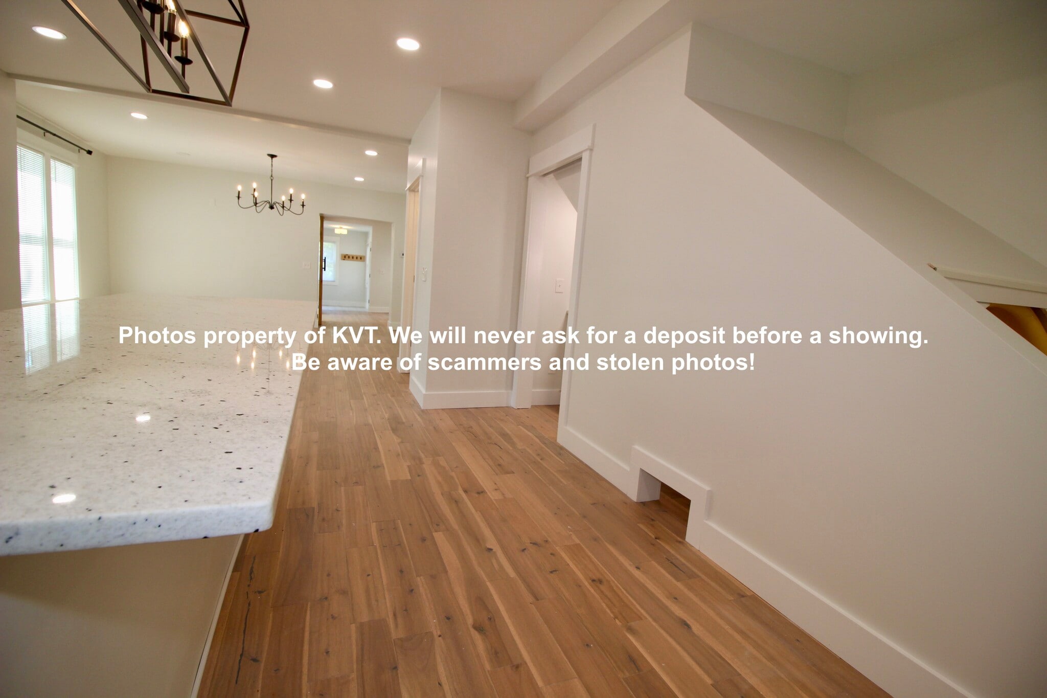 Opening for Roomba to reach docking station for out of sight storage - 5316 Whetsel Ave