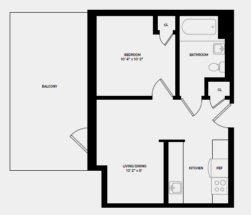 Floorplan - 1134 Fulton Street