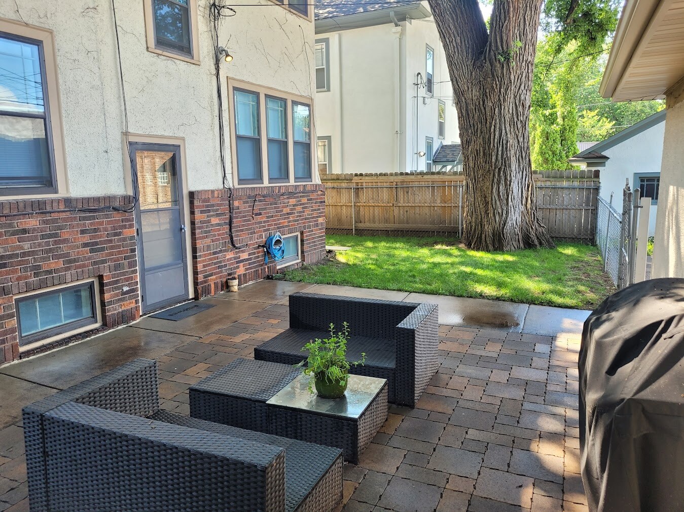 Backyard Patio (newly renovated) - 4948 Aldrich Ave S