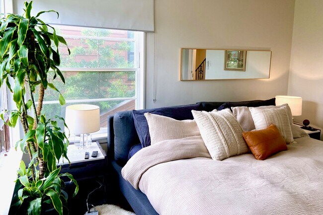 Bedroom shown furnished to illustrate layout and room size. - 1672 Rotary Dr