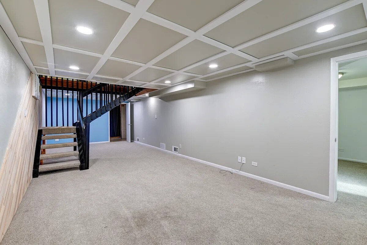 Downstairs Family Room - 1371 E Bates Ave