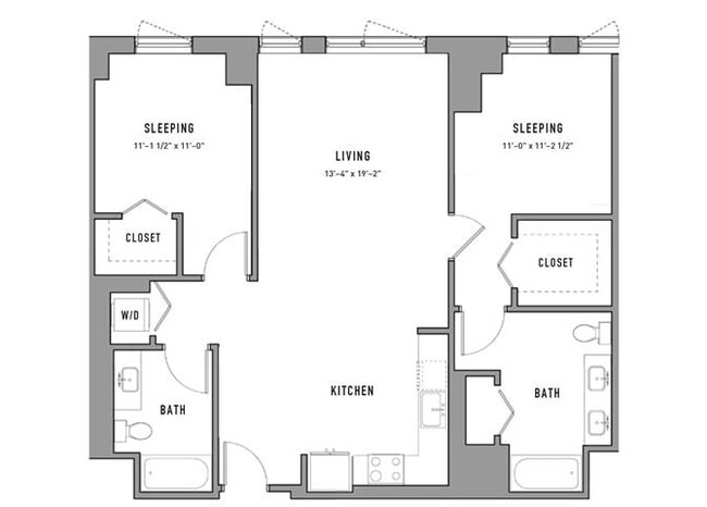 Floorplan - Residences at Addison Clark