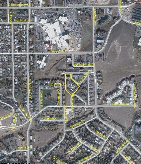 Aerial Photo - Shadow Mountain Apartments