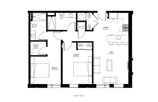 Floorplan - Glassworks Apartments