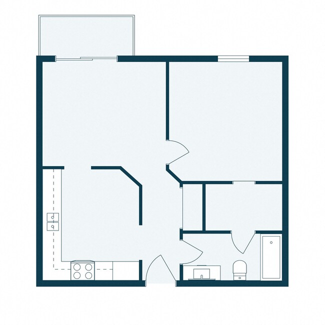 Floorplan - Sunset Ridge Apartment Community