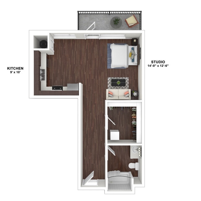 Floorplan - sunset + vine