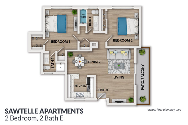 Floorplan - Sawtelle Apartments