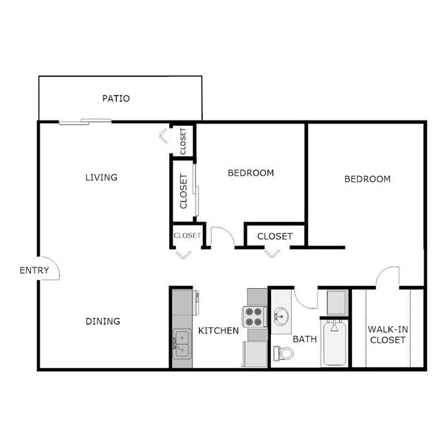 Floorplan - PARK RUN APARTMENTS