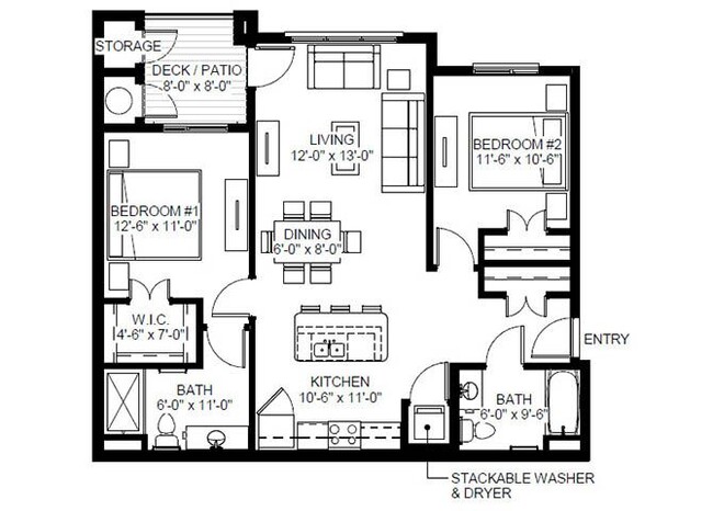 Floorplan - East Range Crossings