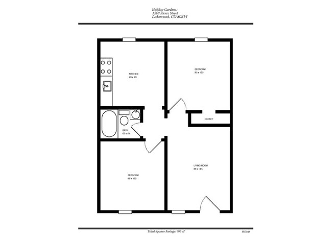 Floorplan - Holiday Gardens