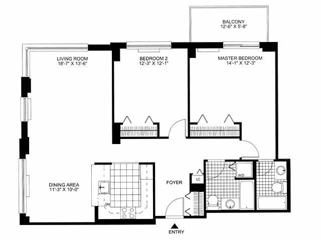 Floorplan - The North Independence