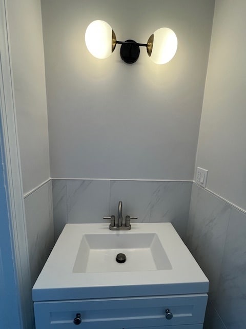 New vanity in bathroom - 104 Goldsmith Ave